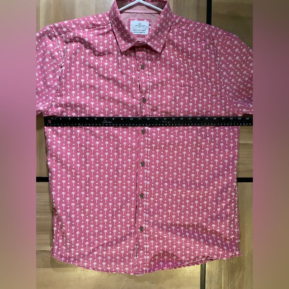 Craft + flow palm tree‎ casual button up - Picture 4 of 5